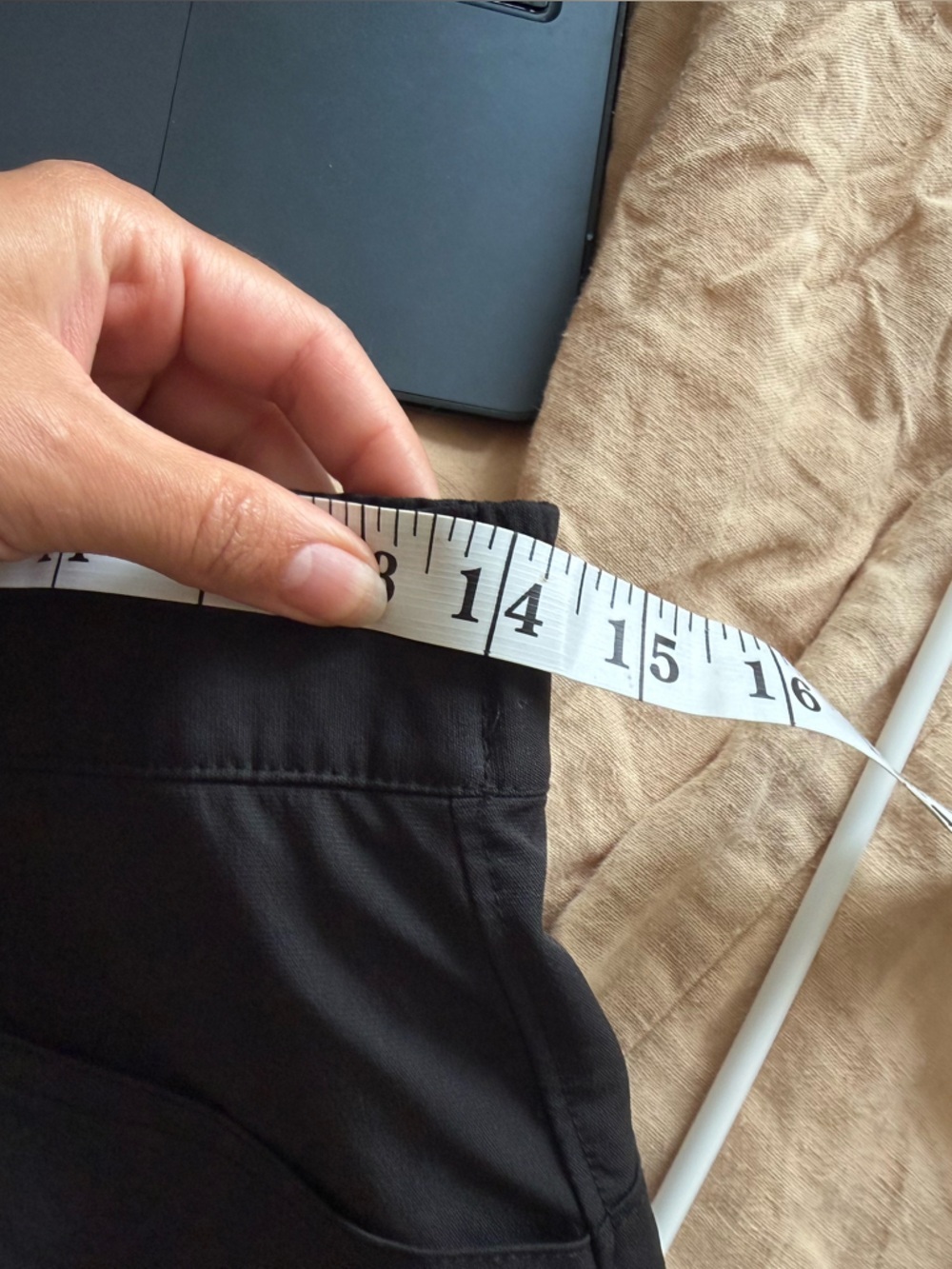 L.L. Bean Women's Black Bike/Active Shorts - Picture 4 of 9